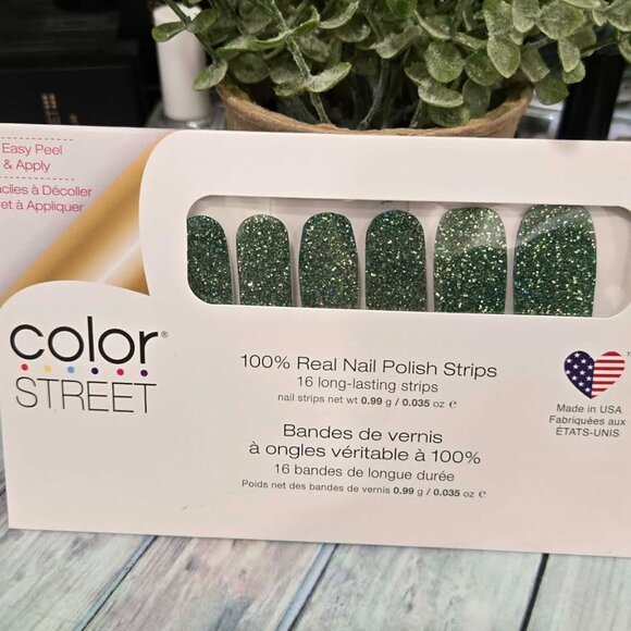 Color Street Rare November Trend Set- Enchanged Emerald - Picture 3 of 3